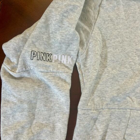 VS PINK Gray Hoodie S - Picture 3 of 5